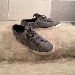 Sperry Grey Wool Sneakers